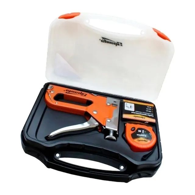Kit Grampeador Manual Com Ajuste De Pressão  - Foto 2
