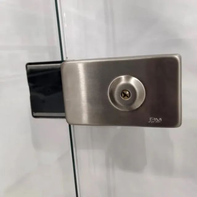 Fechadura Tetra / Trava de Segurança para Porta de Vidro de Giro - Foto 4