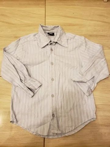 Lote de 8 Camisas Manga Longa p/Menino  - Foto 4