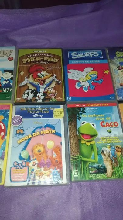 Dvds desenhos infantis, tenho varios, originais, bom estado.  - Foto 3