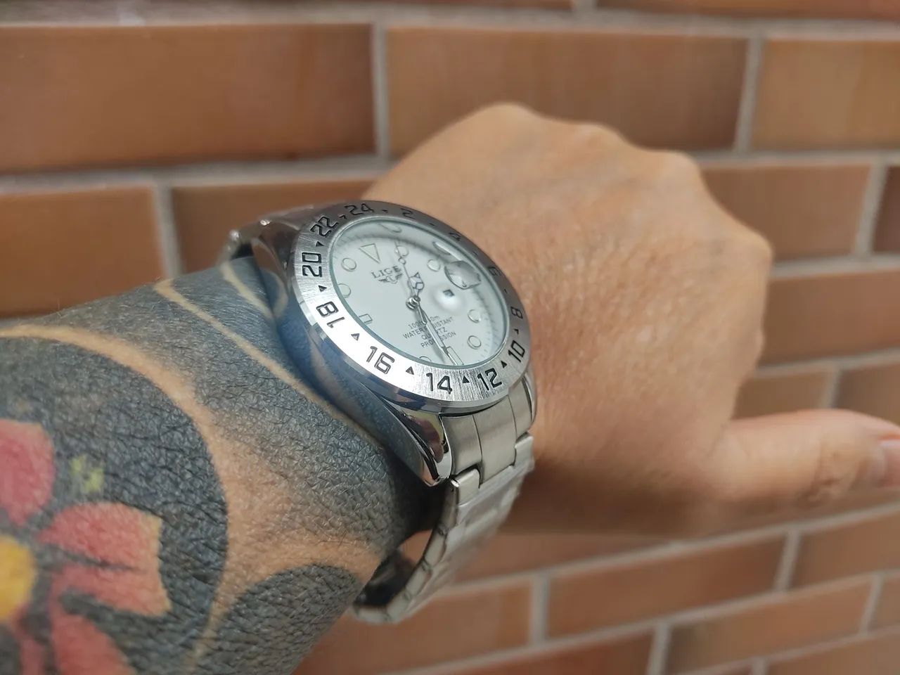 Relógio Masculino a Quartz Lige 8947 - Foto 4