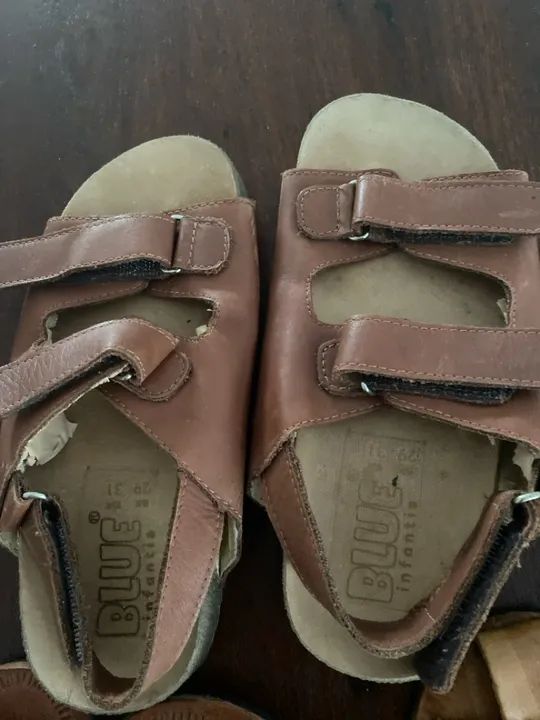 Sandálias infantis para menino - 6 pares número 21, 29 e 20 - Foto 2