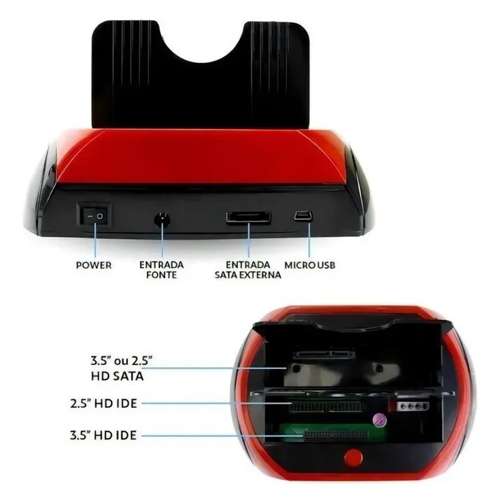 USB External HDD/SSD/SATA/IDE/SD Card Reader Dock441992361909299204