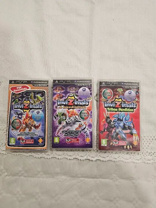 Jogos Invizimals PSP