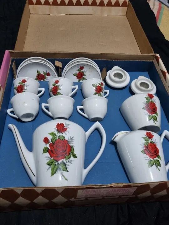 Conj de Porcelana Pozzani 70s - Foto 4