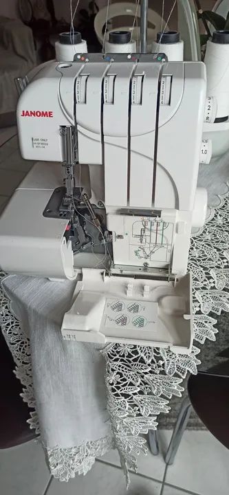 Máquina Overlok JANOME 7033D - Foto 4