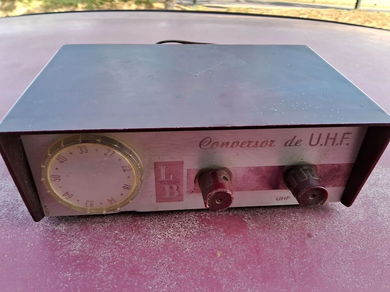 Controle de Antigamente (Conversor UHF)