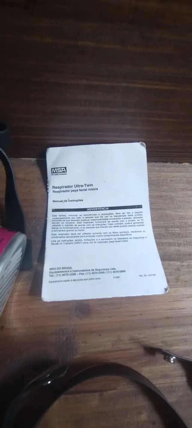 Máscara de gás MSA ultra twin  - Foto 3