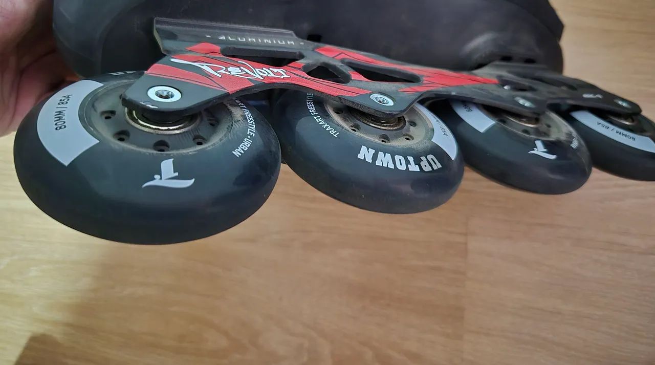 Patins Traxart Revolt + Equipamentos + Mochila - Foto 5