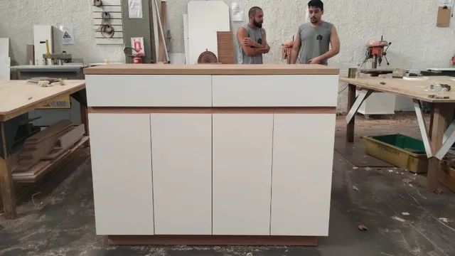 buffet aparador carvalho 4 portas - Foto 3