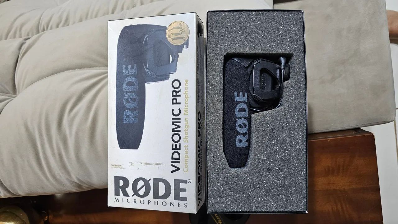 Microfone RØDE Videomic Pro - Novo