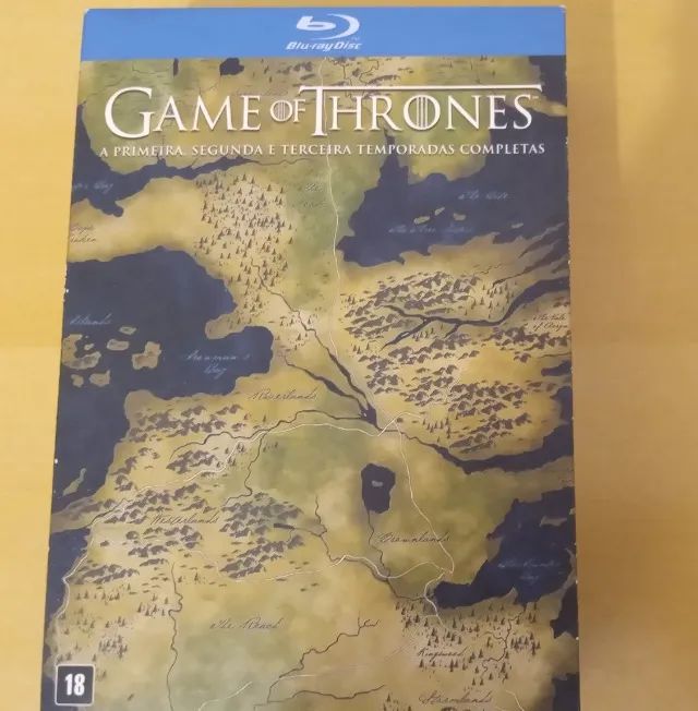 temporadas 1, 2 e 3 de Game of Thrones