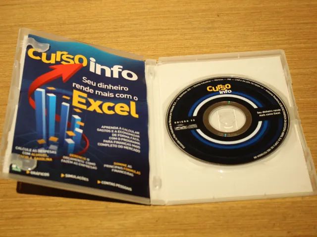 DVD Seu dinheiro rende mais com Excel - CursoInfo - Foto 2