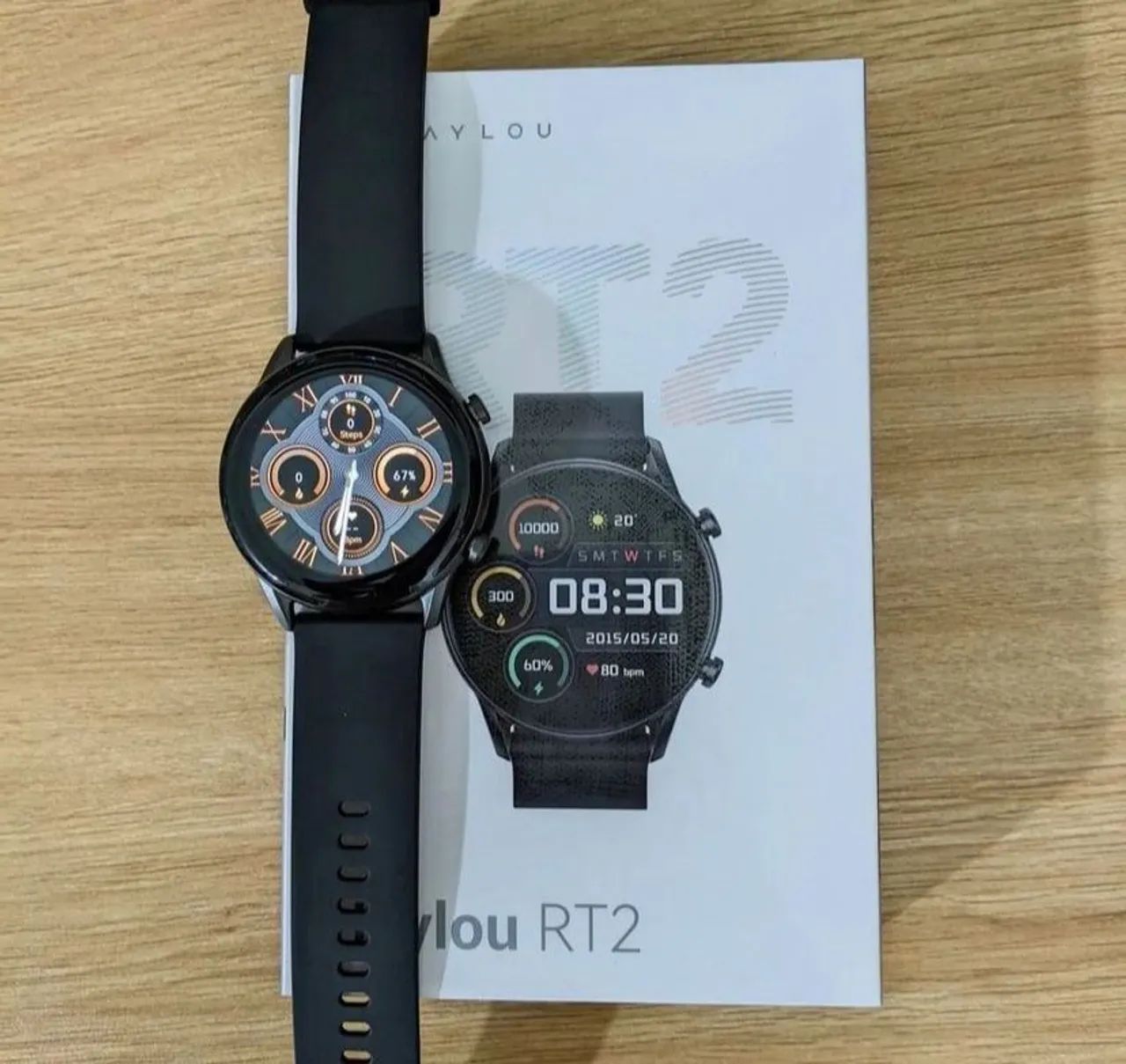 Smartwatch Xiaomi Haylou Rt Plus/Modo completo Esportivo-saúde/Tela curva infinita Retina - Foto 3
