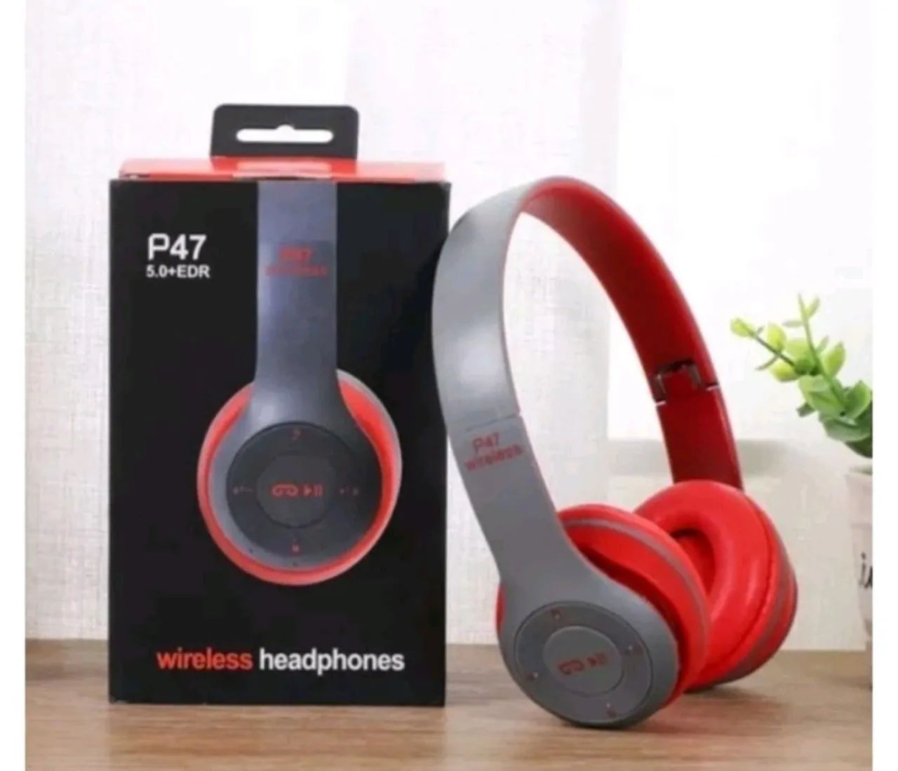 Fone De Ouvido Sem Fio Headphone Bluetooth Celular P47 - Foto 3