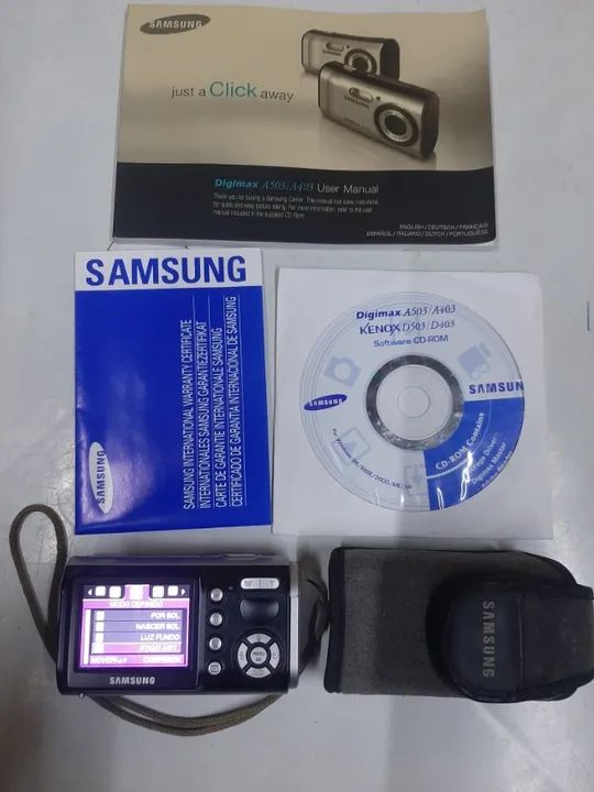 CAMERA FOTOGRAFICA DIGIMAX A 503 SAMSUNG - Foto 5
