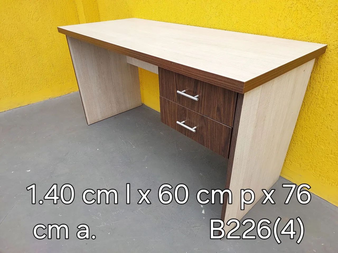 Mesa escritorio mdf 1.40 X 60 - Foto 4
