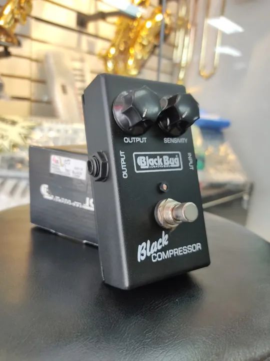 Pedal Black Compressor Tbc Black Bug Cor Preto