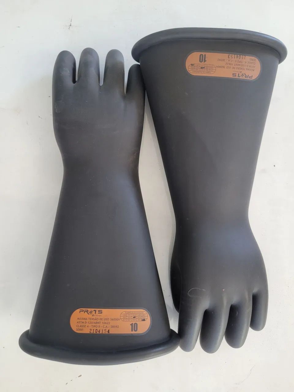 Luvas isolante Classe 4 , tipo 2 , 36000V - Foto 3