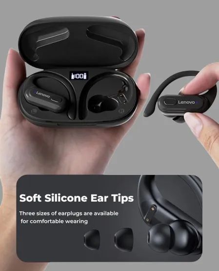 Fone de Ouvido Bluetooth sem fio Lenovo Thinkplus - XT60 - Foto 5