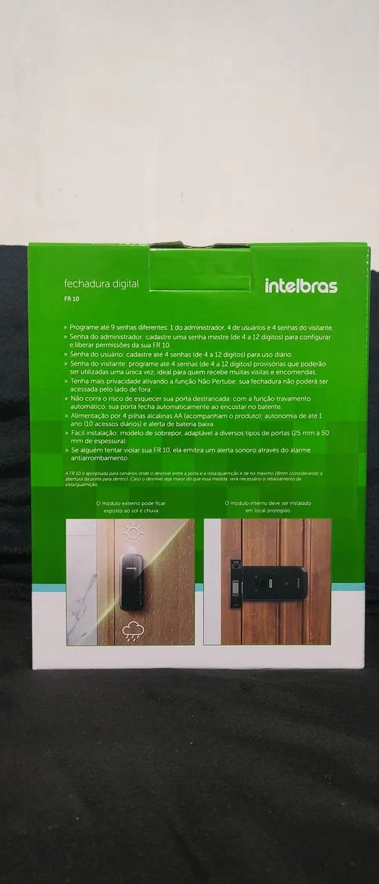 FECHADURA DIGITAL FR 10 INTELBRAS - Foto 3