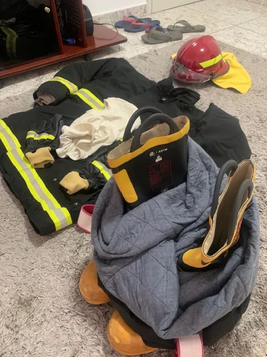 Conjunto Bunker Combate a Incêndio Completo  - Foto 5