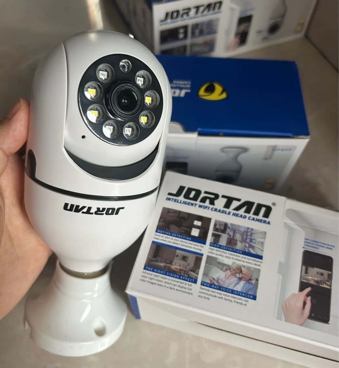CAMERA LAMPADA WIFI