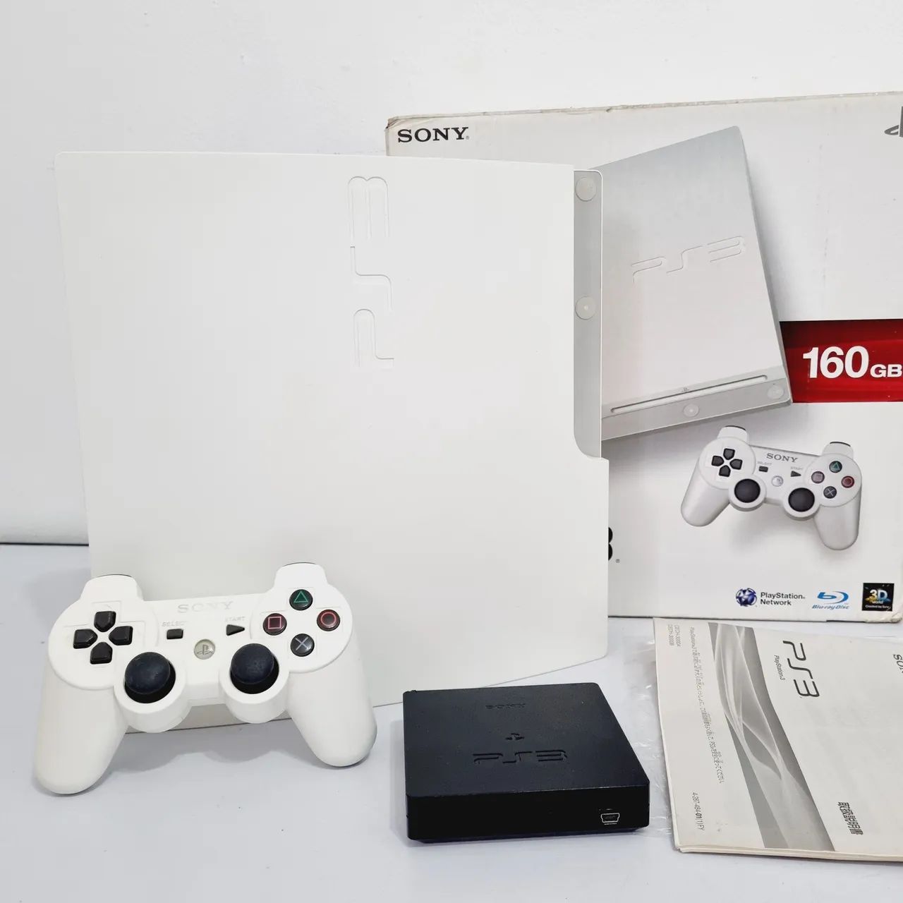 PLAYSTATION 3 SLIM BRANCO JAPONÊS - Consoles de Vídeo Game - Vila