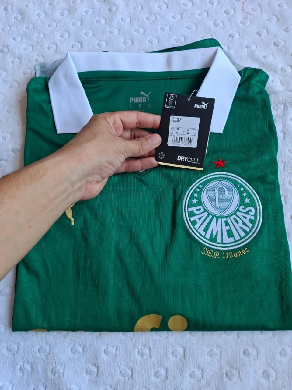 Camisa Palmeiras Puma - Edição Especial 110 Anos - Resta 1 und M