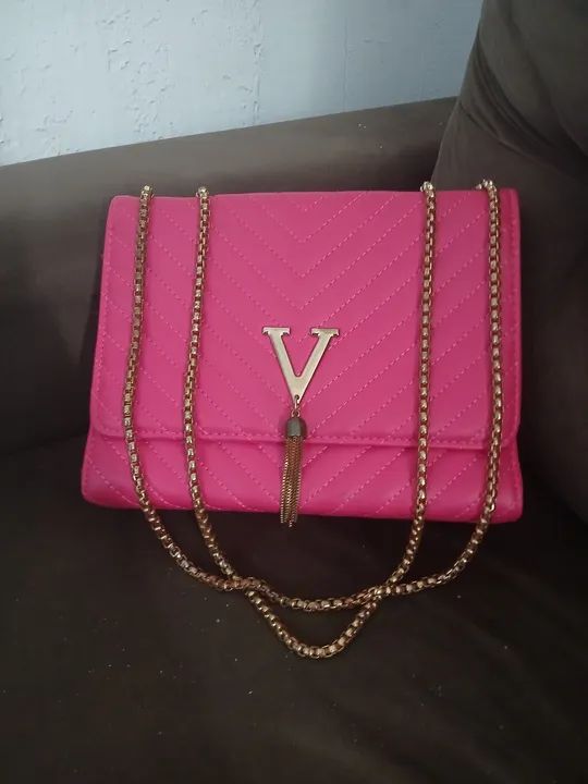 Bolsa Feminina Rosa Pink - Seminova