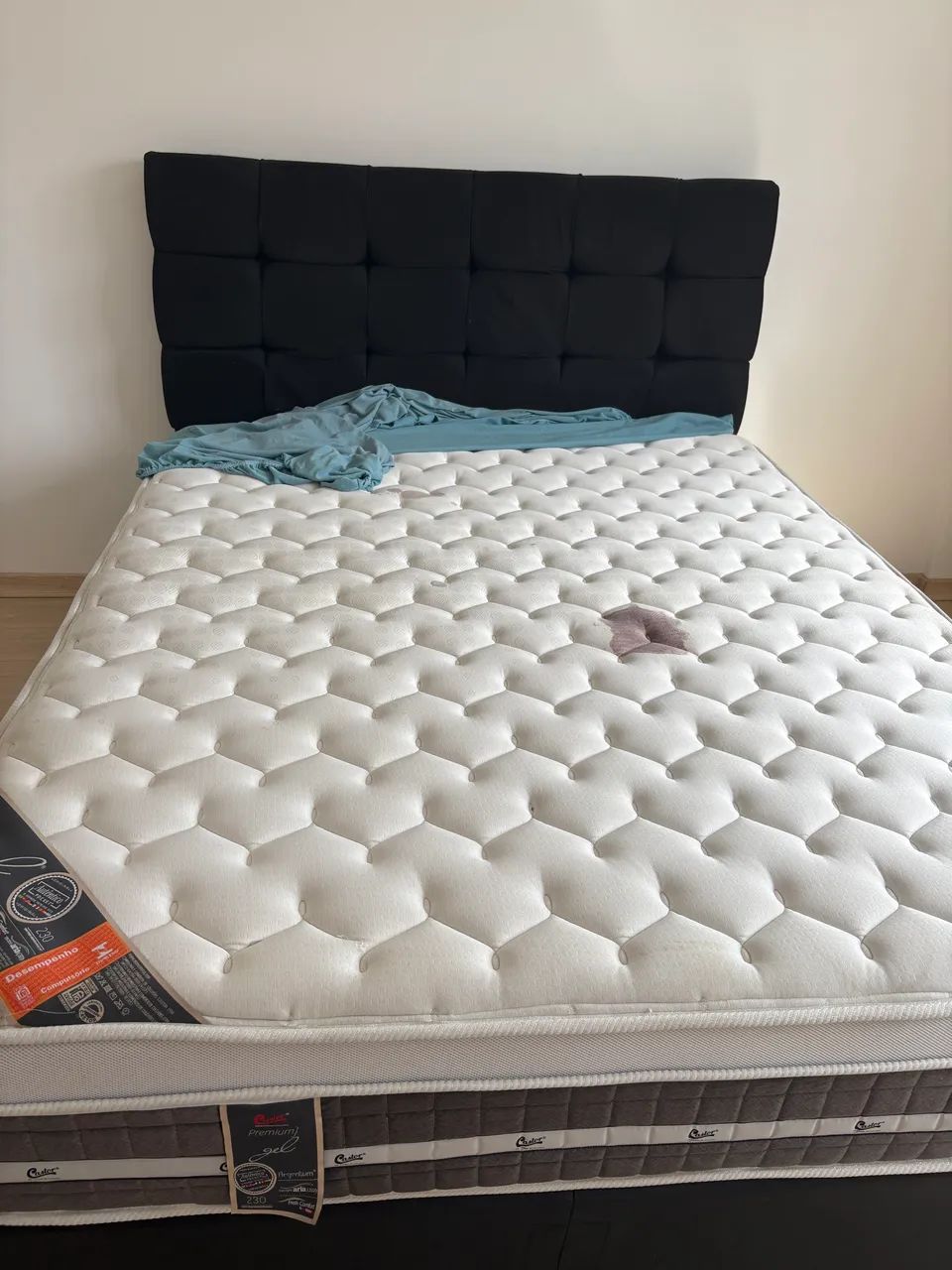 Cama box completa com colchão e cabeceira - Foto 2