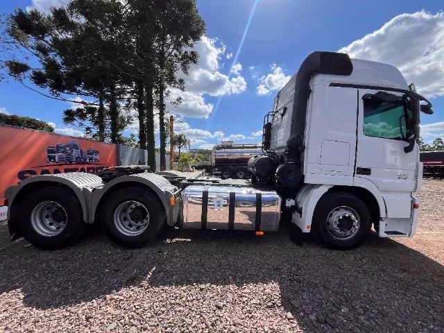 MB Mercedes-Benz Actros 2651 S 6X4 2018 Com Retarder Traçado Teto Alto Automático Revisado - Foto 3