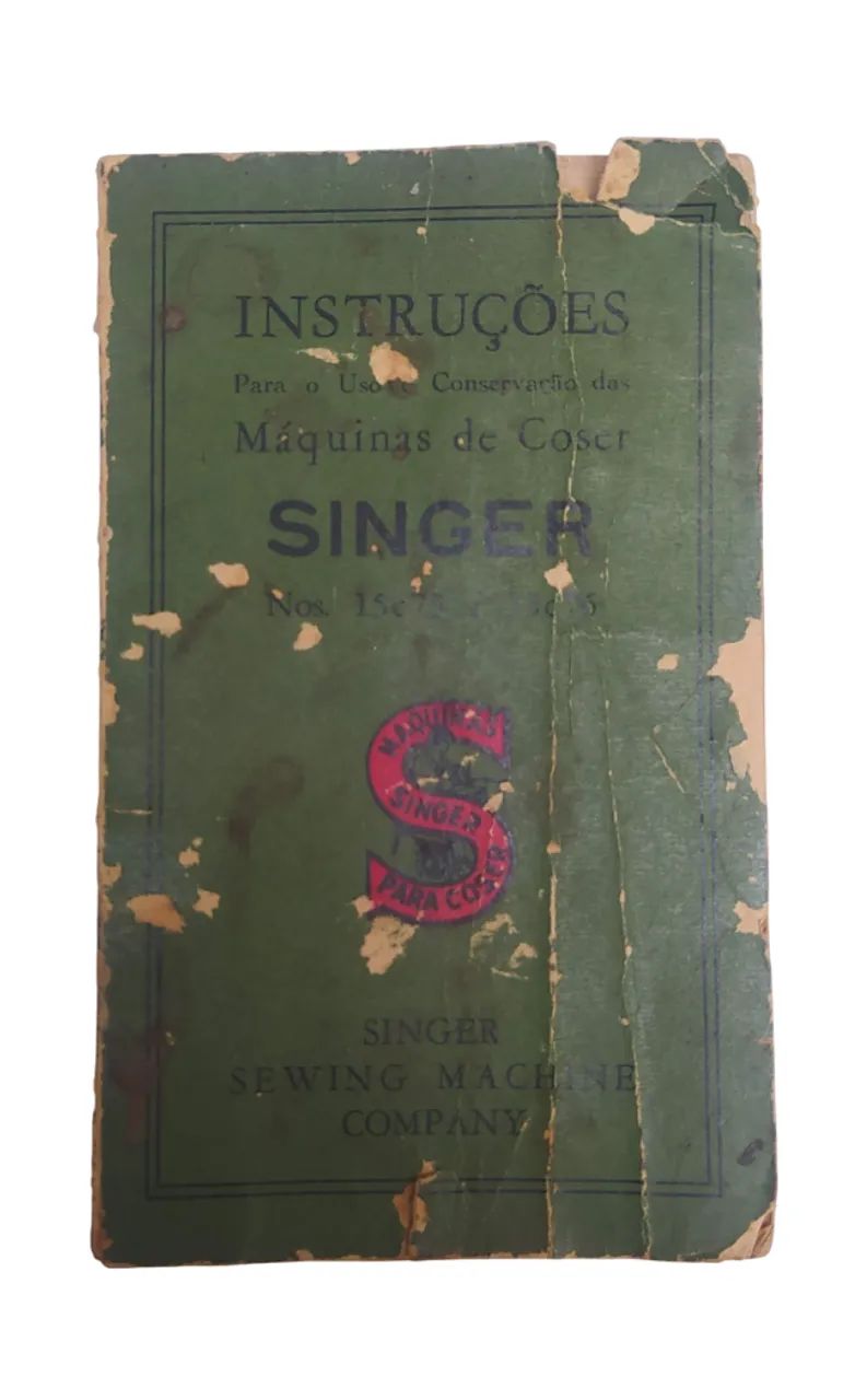 Antigo Manual Singer