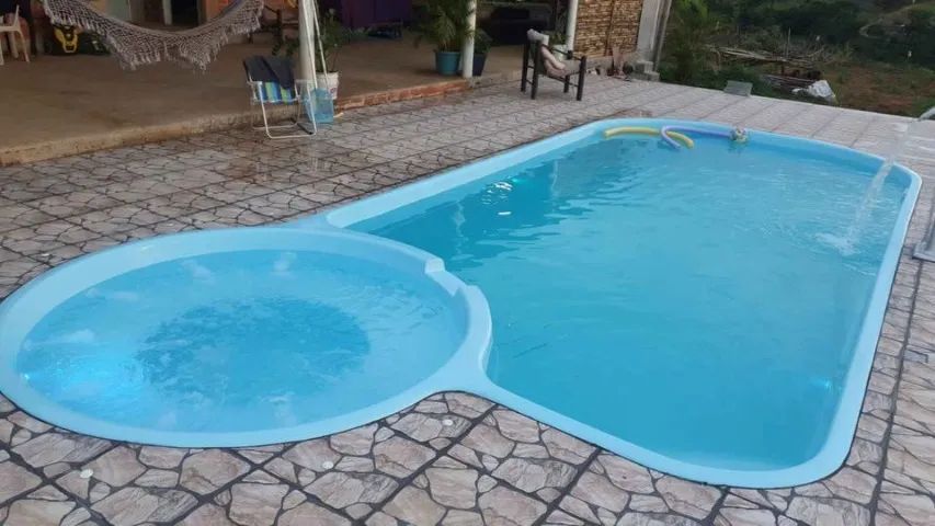 Piscina de fibra com instalação zeus 8,50 x 3,70 - Foto 2
