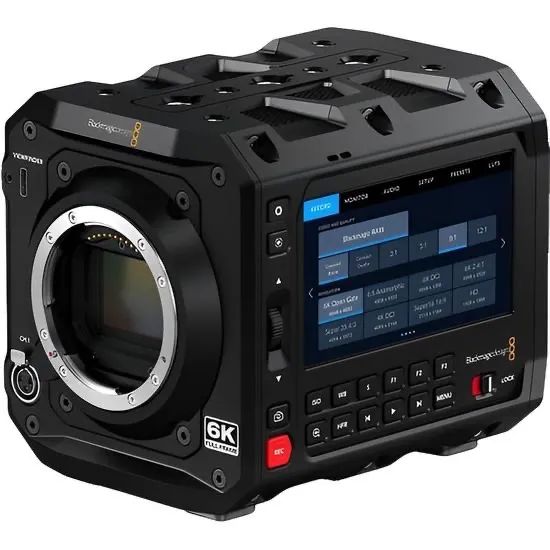 Camera Blackmagic Pixis 6K CINECAMCPYXA60LFL - Lacrado na Caixa