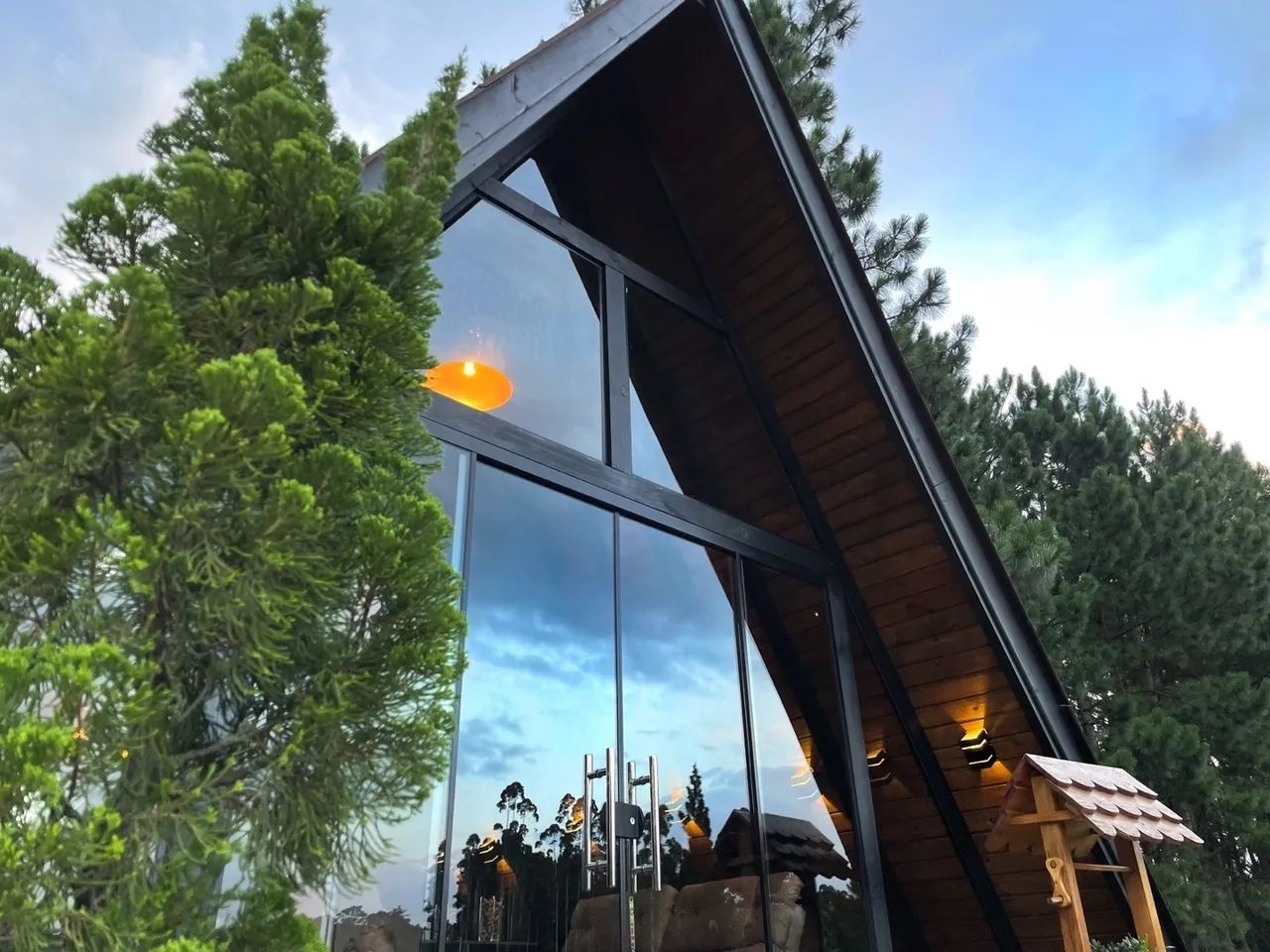 OPORTUNIDADE ÚNICA!!! Lindo chalé em Anitápolis - Foto 3