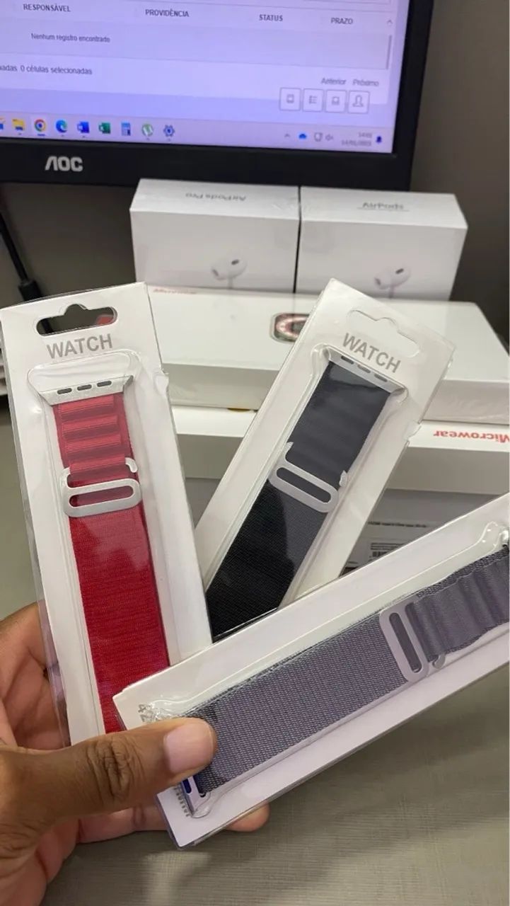 NOVA PULSEIRA ALPINISTA PARA SMARTWATCH - ESTILO E RESISTÊNCIA!