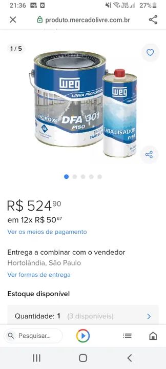 Tinta para Piso Emborrachada Top 