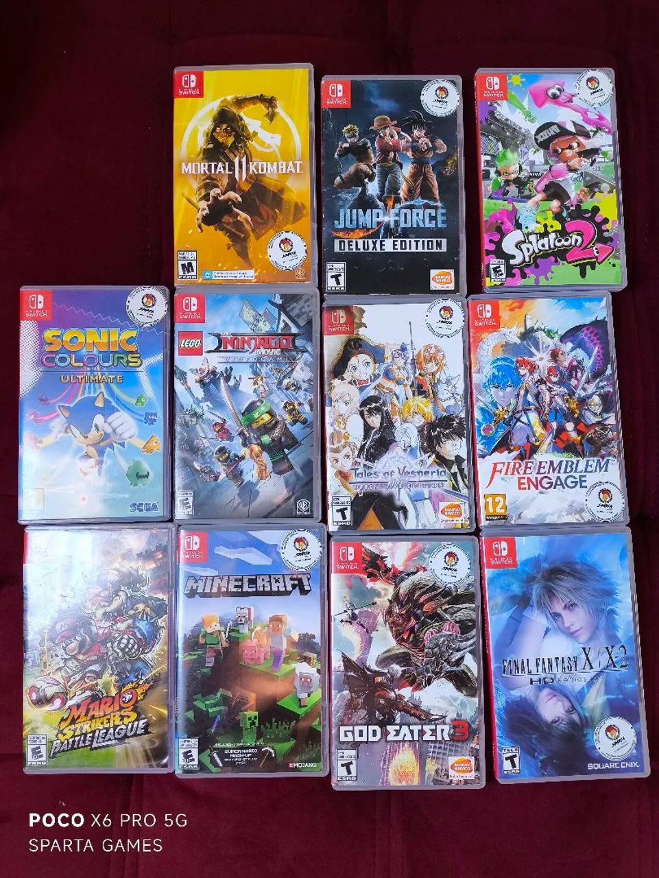 Jogos Nintendo Switch - Diversos Títulos