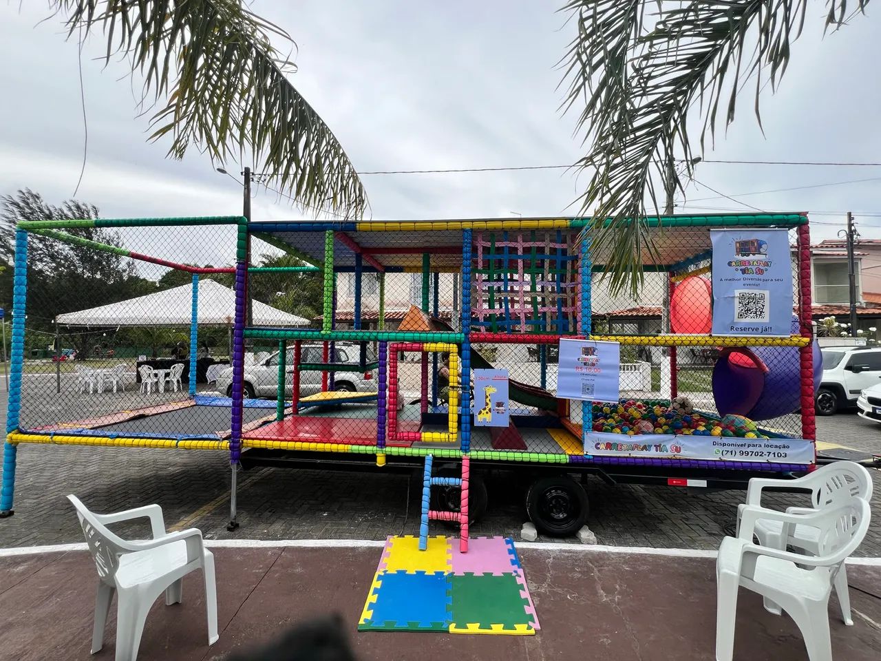 Aluguel de carretinha playground  - Foto 2