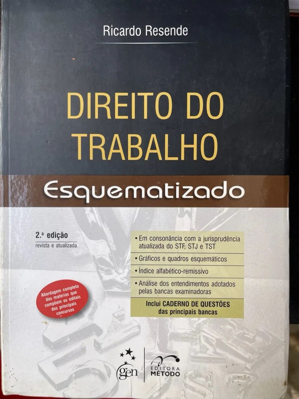 Livro DIREITO DO TRABALHO Esquematizado