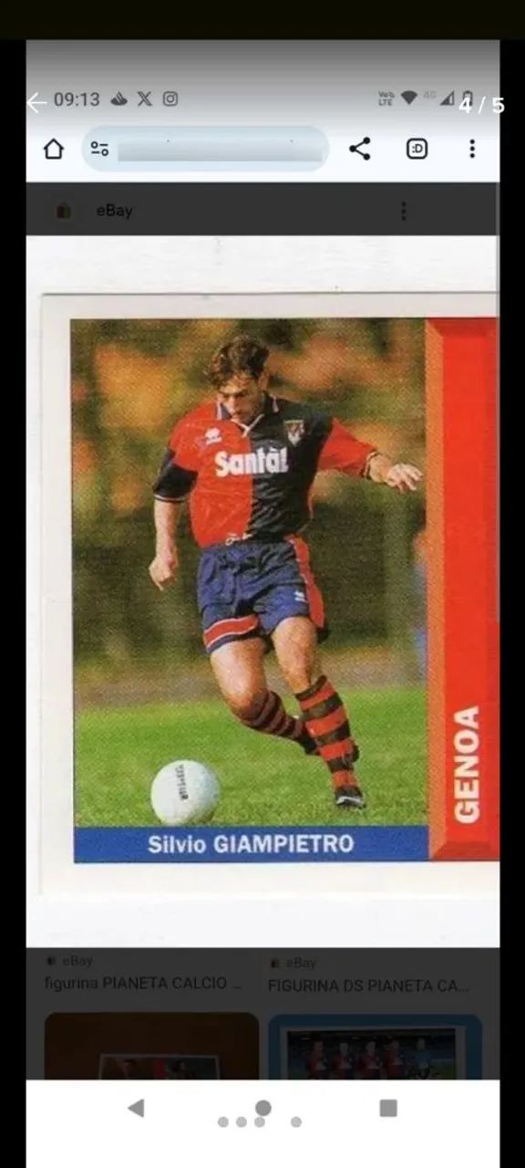 Camisa Genoa 1996-1997 Oficial 28 Pereira XL - Foto 4