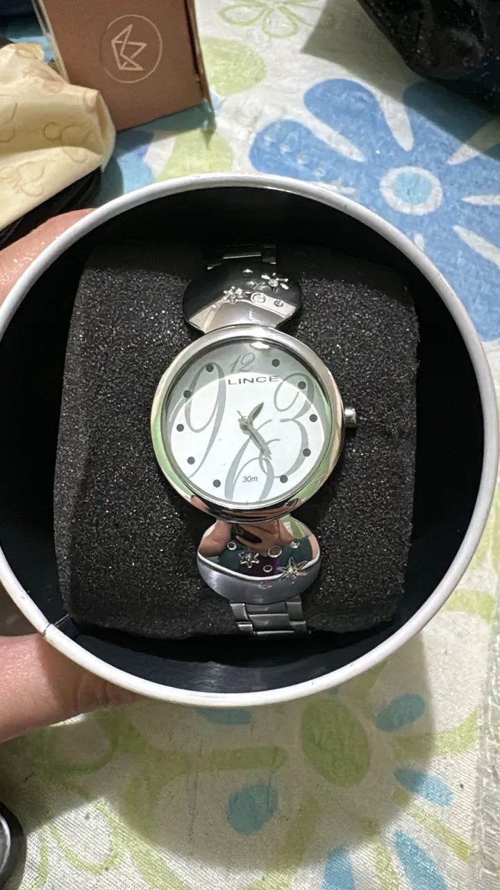 Relógio novo ,modelo Vintage Lince