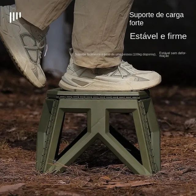 Banco Dobrável Portátil - Foto 2