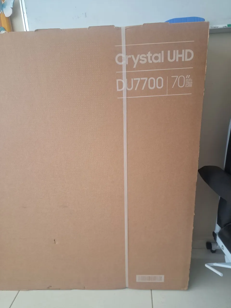 TV Samsung 70" LED 70DU7700, Nova e lacrada