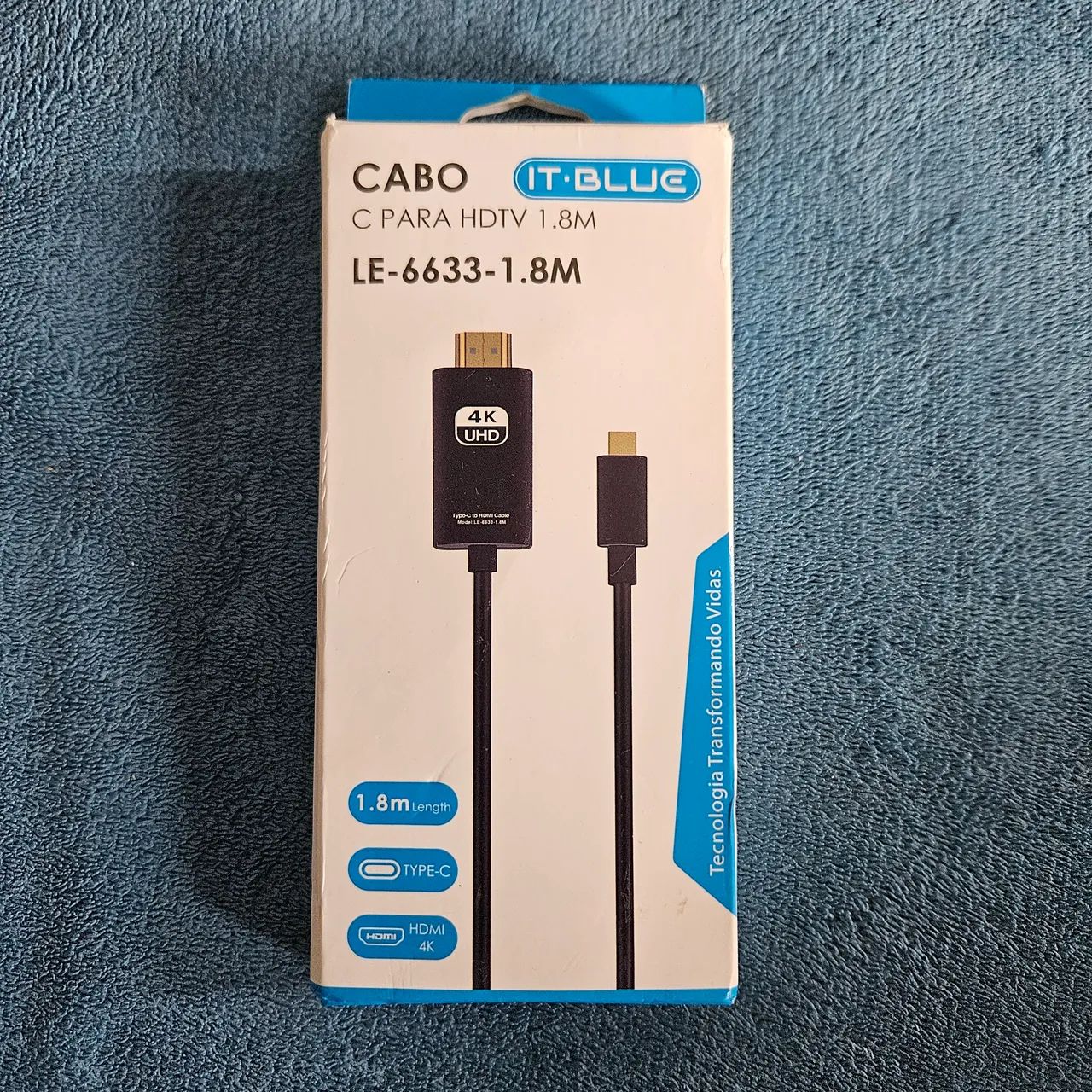 Cabo conversor tipo para hdmi 