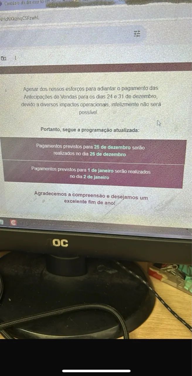 Monitor AOC 18,5 polegadas - alguns defeitos - Foto 6