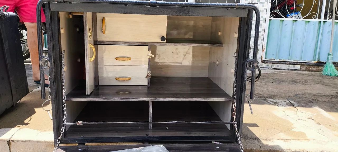GELADEIRA + CAIXA DE COZINHA DE CHASSI PARA CAMINHÃO! - Foto 2