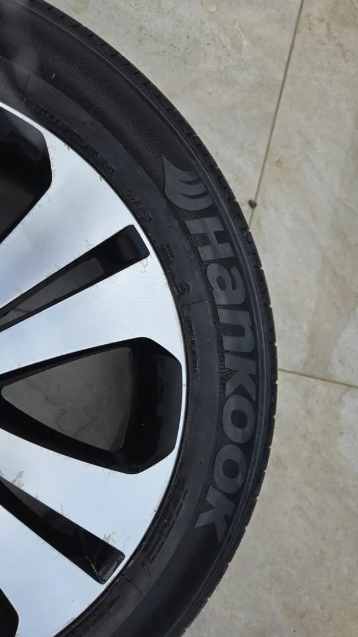 Roda + Pneu Estepe 235/55r18 100h Hankook Optim Kia Sportage - Foto 2