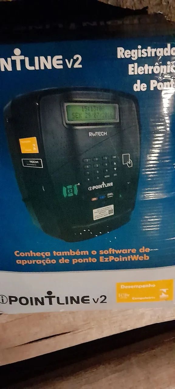 Relógio de Ponto Biométrico RWTECH PointLine v2 - Foto 2